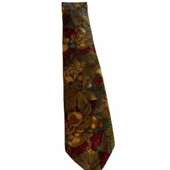 Brooks Brothers Brown 100% Silk Neck Tie - Picture 3 of 6